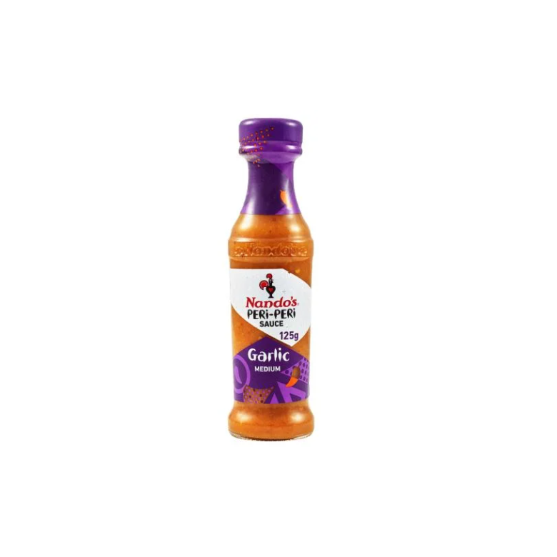 NANDO'S PERI-PERI SAUCE GARLIC MEDIUM 125G