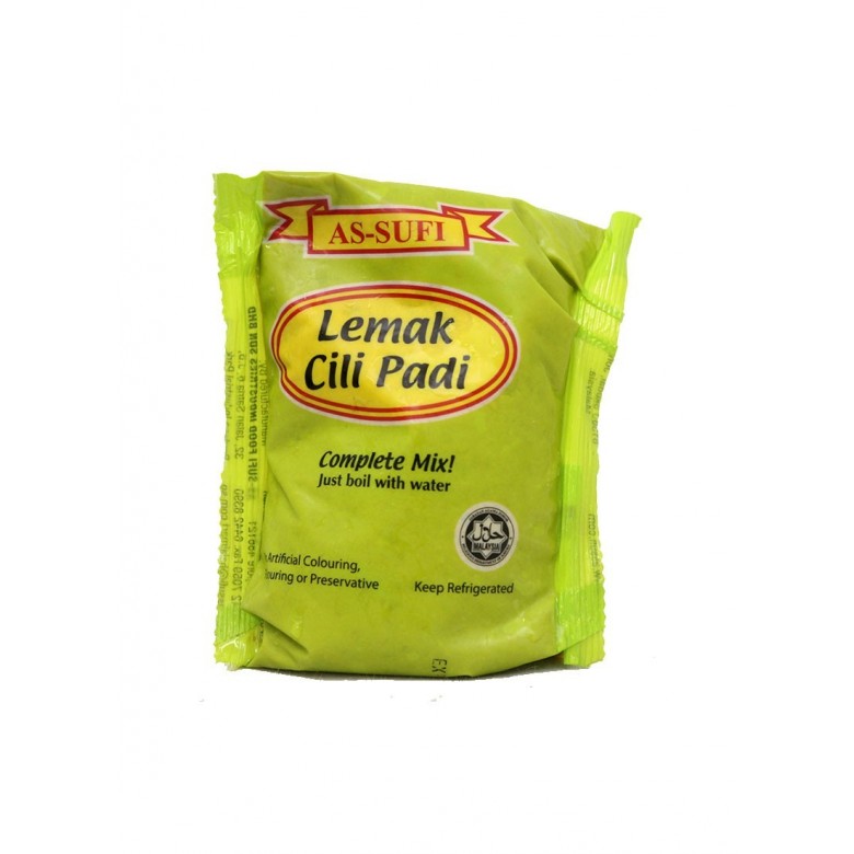 As-Sufi Lemak Cili Padi 200g