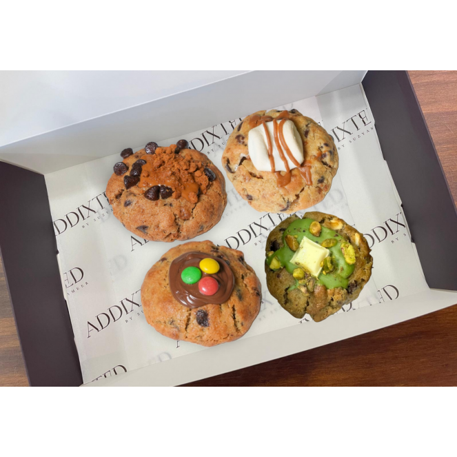 Bundle of 4 ADDIXTED Cookies