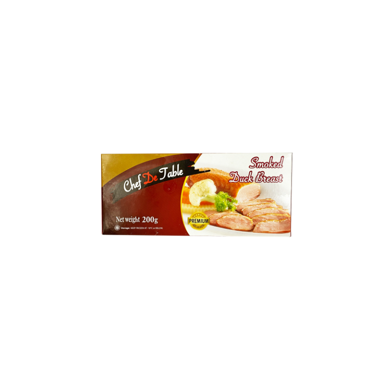 CHEF DE TABLE SMOKED DUCK BREAST 200G