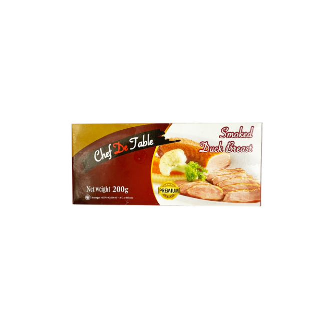 CHEF DE TABLE SMOKED DUCK BREAST 200G