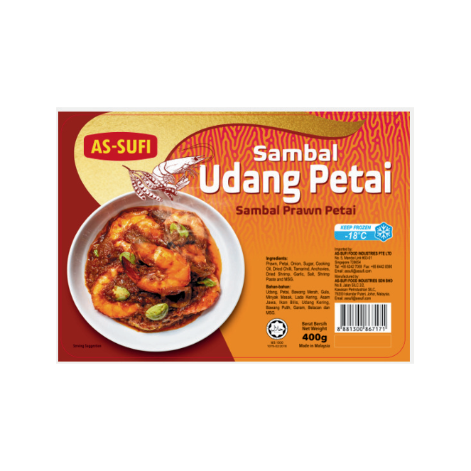 AS SUFI SAMBAL UDANG PETAI 400G