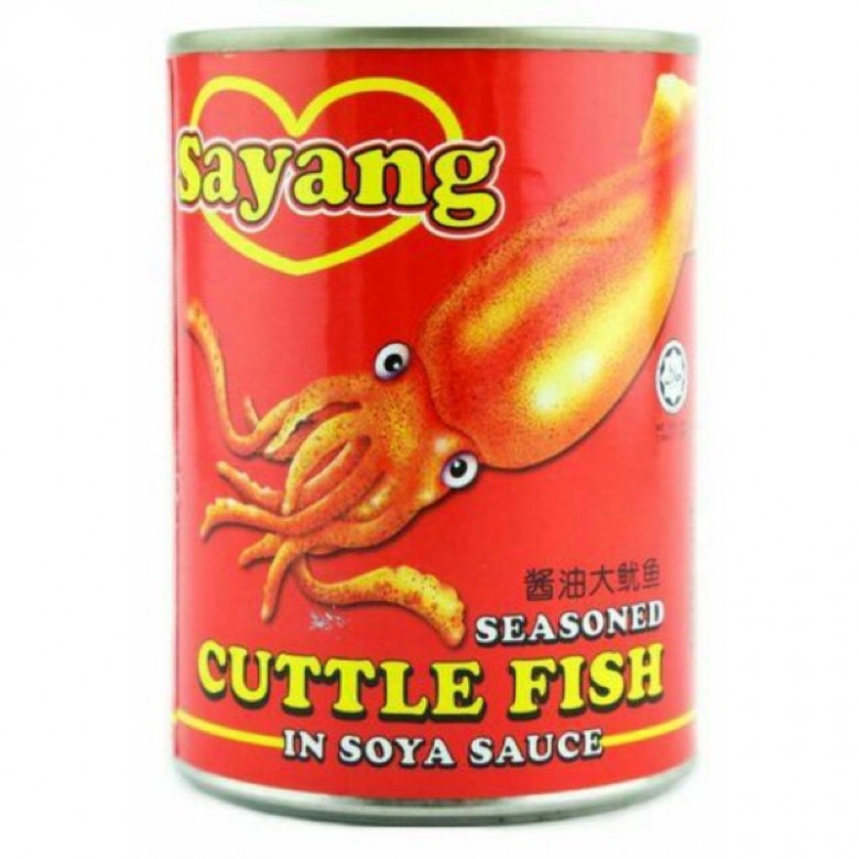 SAYANG CUTTLEFISH IN SOYA SAUCE