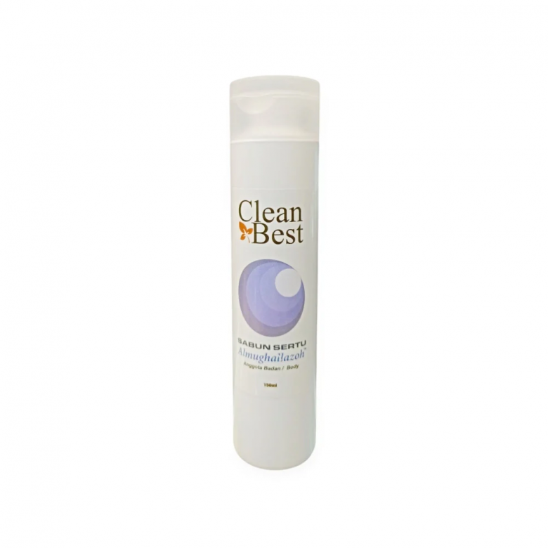 Clean Best Sabun Sertu Anggota Badan/Body 150ml