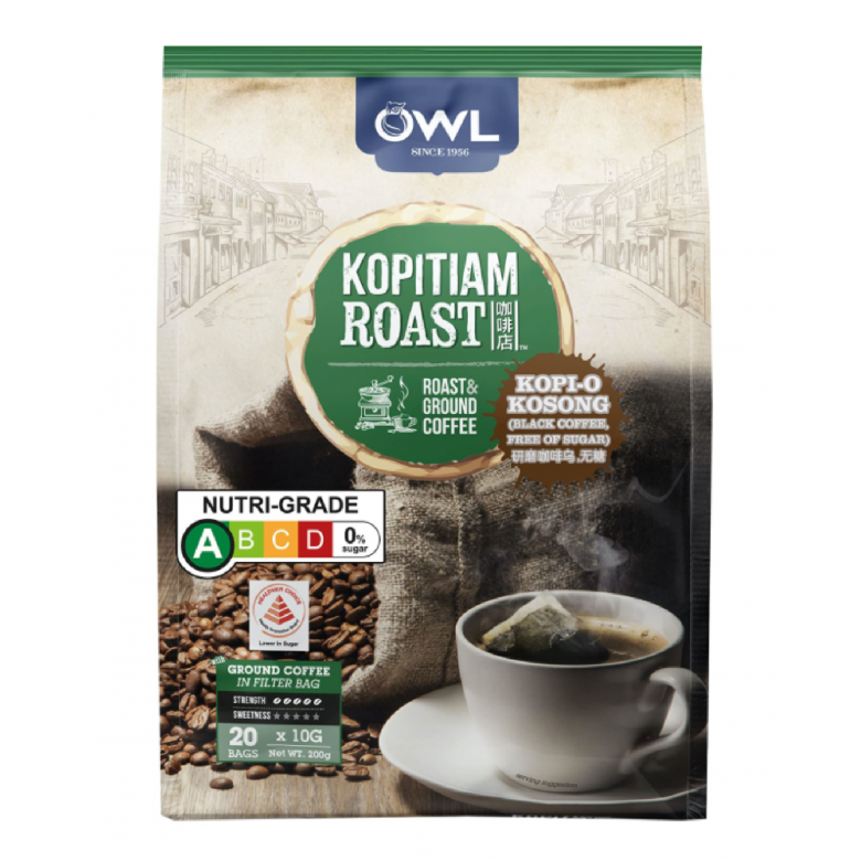 Owl Kopi-O Kosong (20 Bags)