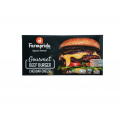 FARMPRIDE GOURMET BURGER PATTIES 420G [BEEF WITH CHEDDAR CHEESE]