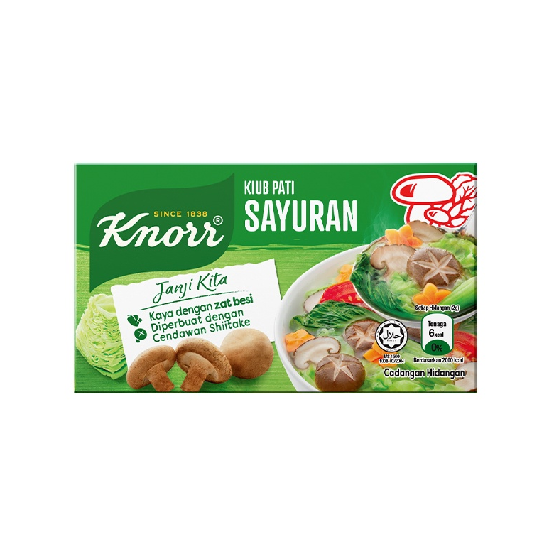 Knorr Vegetable Stock Cubes 60g