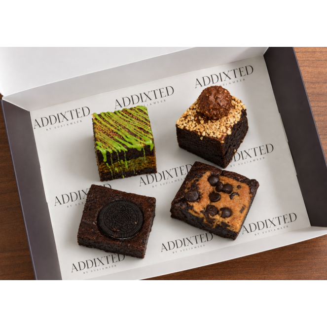 Bundle of 4 ADDIXTED Brownies