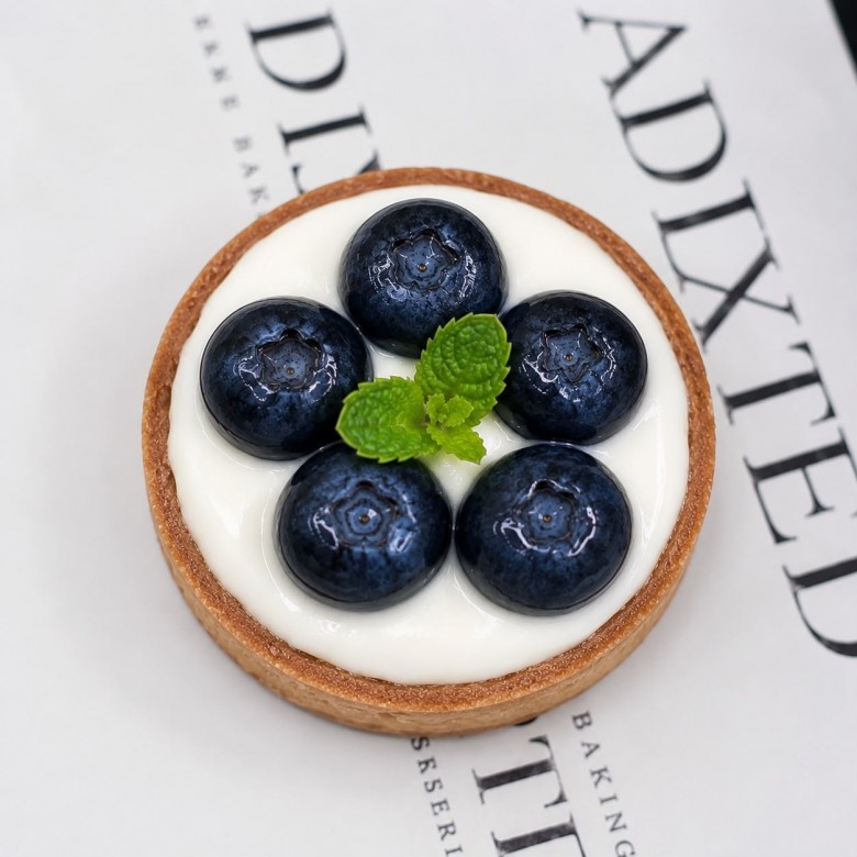 ADDIXTED FRENCH FRUIT TART [BLUEBERRY] 4PCS