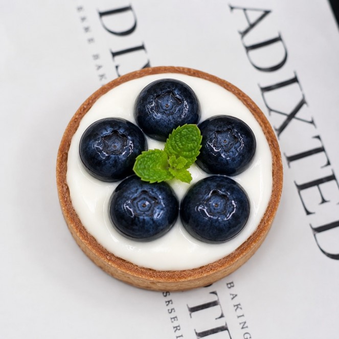 ADDIXTED FRENCH FRUIT TART [BLUEBERRY] 4PCS