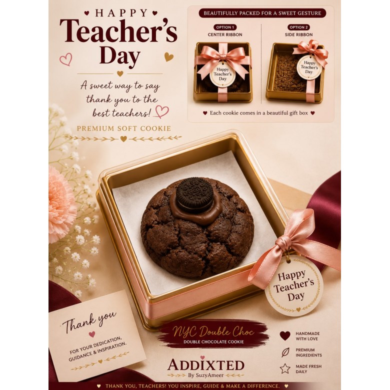 [STANDARD] LIMITED TEACHER'S DAY GIFT NYC DOUBLE CHOC