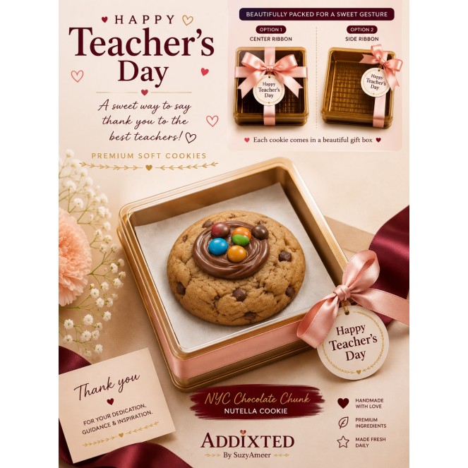 [STANDARD] LIMITED TEACHER'S DAY GIFT NYC RED VELVET