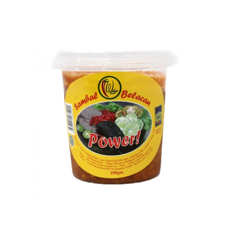 Wahyu Sambal Belacan power 180g