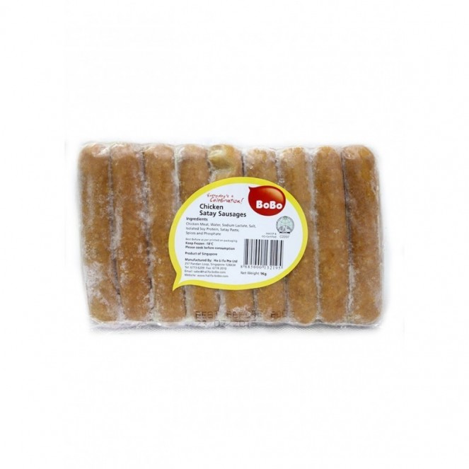 Bobo Chicken Satay Sausages 1kg