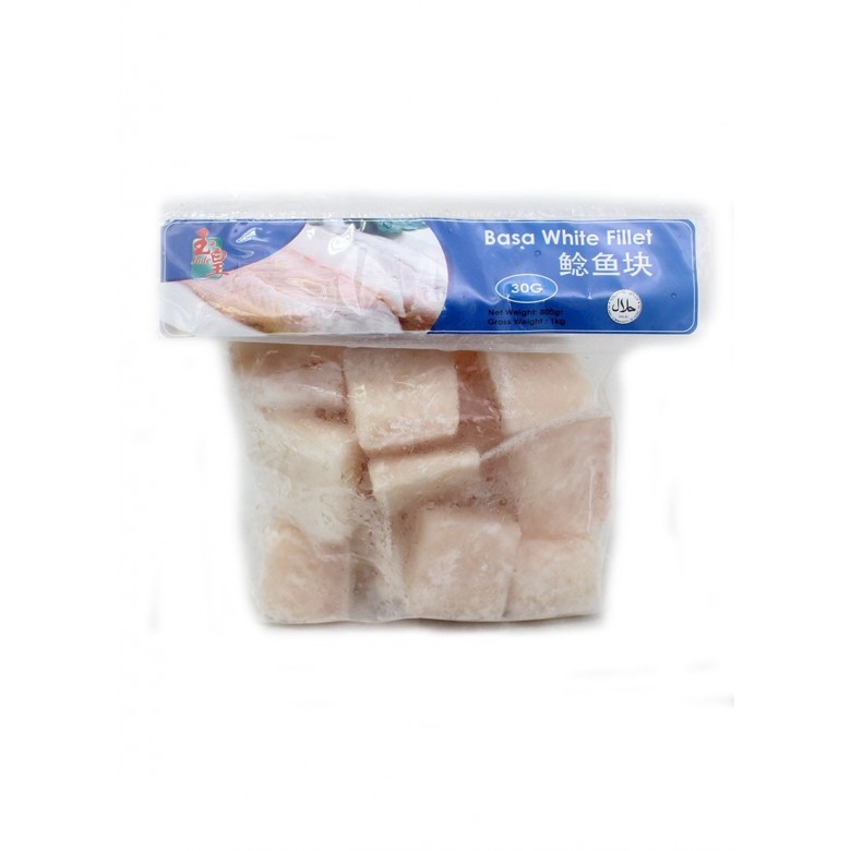 Big Fish Fine Catch Fish Cubes (Pangasius Fish) 1kg
