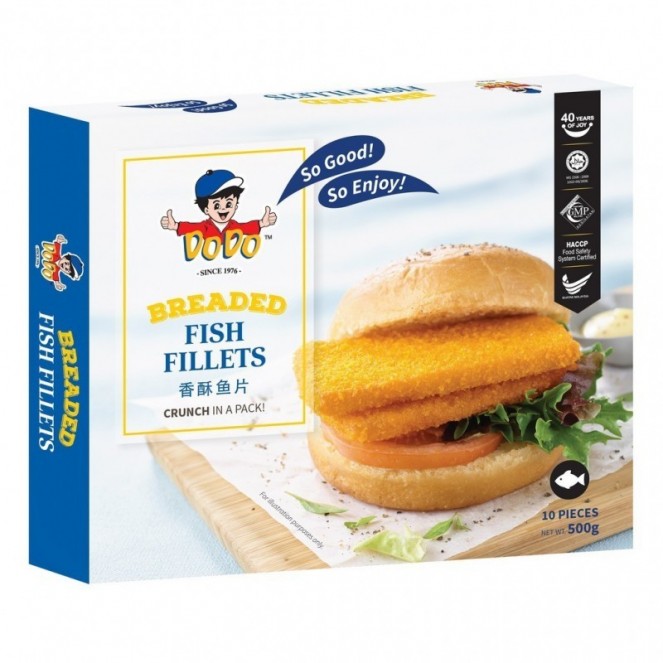 Dodo Breaded Fish Fillets 10pcs