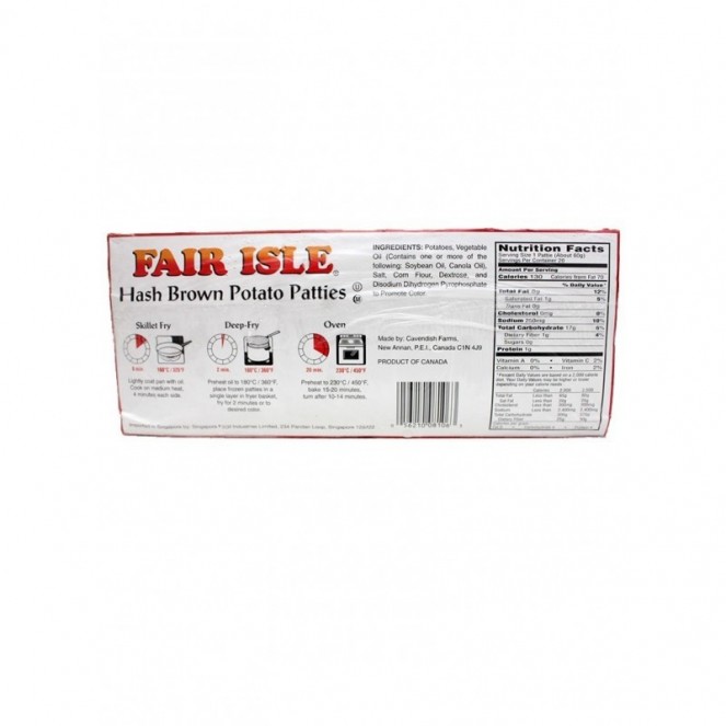 Fair Isle Hash Brown 20pcs