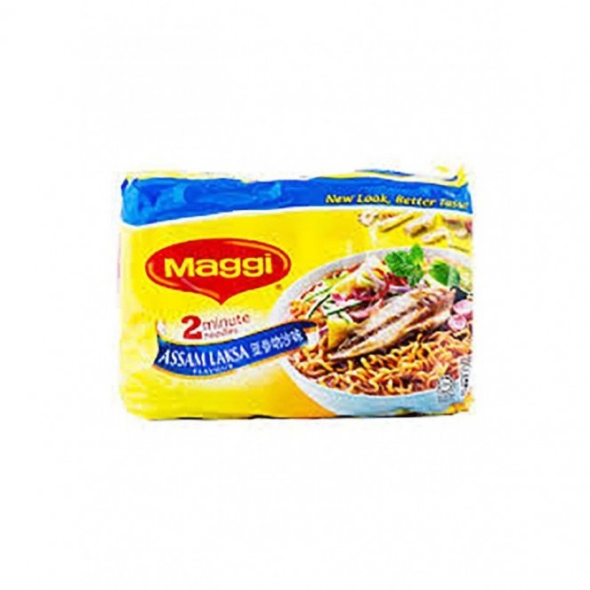 Maggi Assam Laksa Flavour Instant Noodles (5x78g)