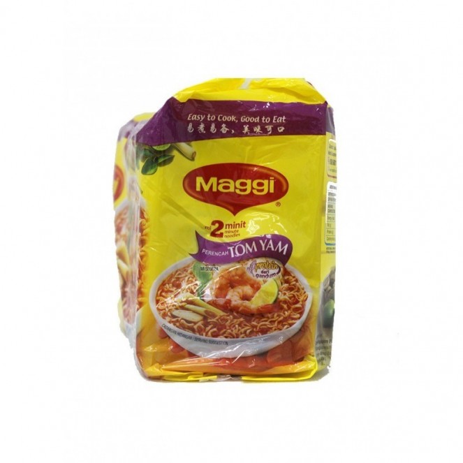 Maggi Tom Yam Flavour Instant Noodle 5x80g