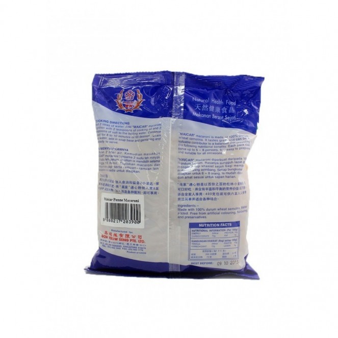 Maicar Macaroni Penne 300g