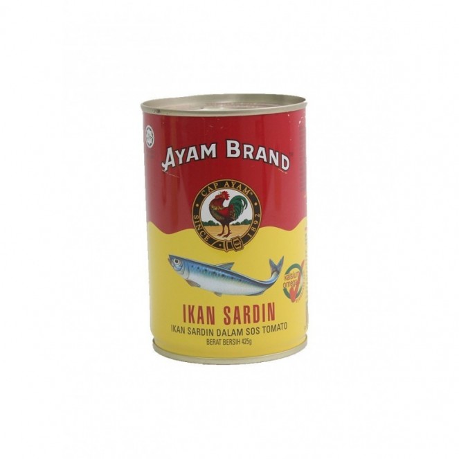 Ayam Brand Sardines In Tomato Sauce 425g