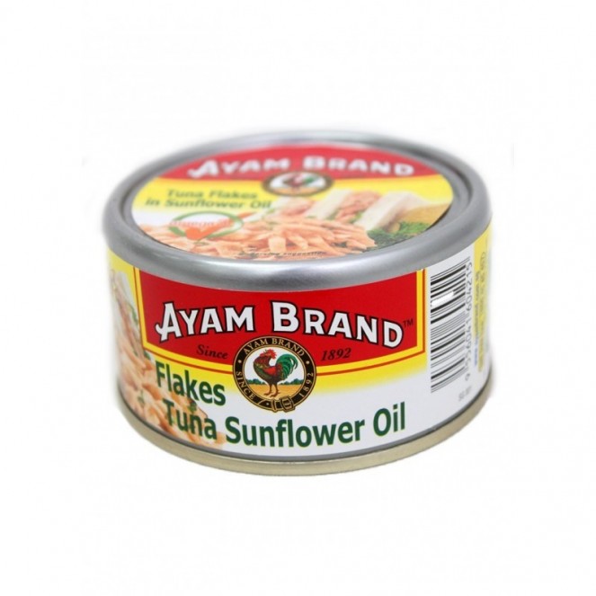 Ayam Brand Flakes Tuna Sunflower Oil 150g