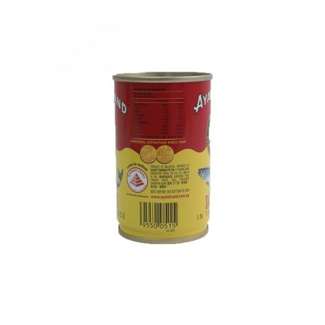 Ayam Brand Sardine In Tomato Sauce 155gram