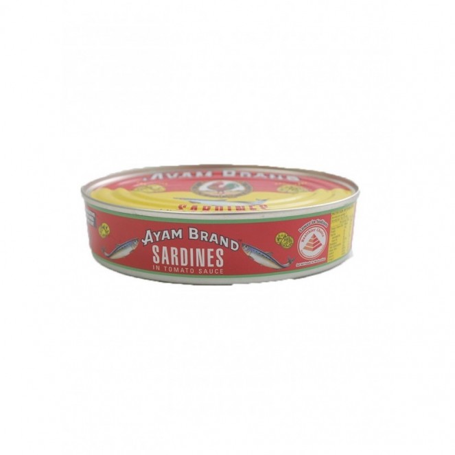 Ayam Brand Sardine In Tomato Sauce 215g (Oval can)