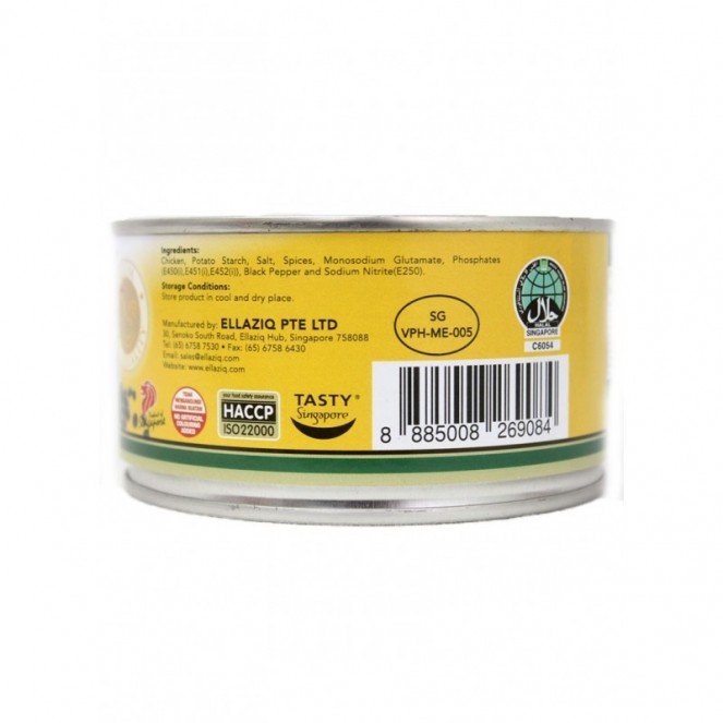 El-Dina Chicken Luncheon Black Pepper 340g