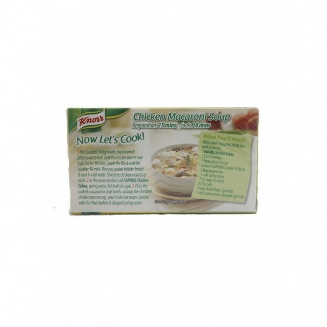 Knorr Chicken Stock Cube 60g