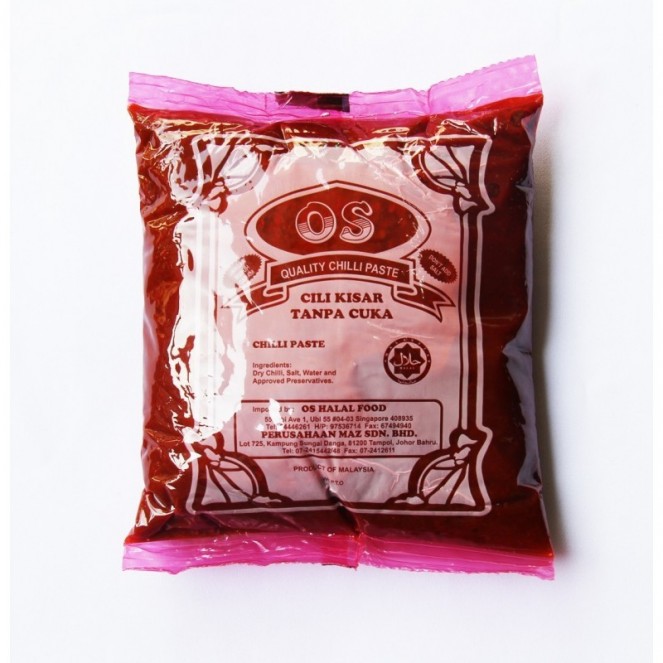 OS Chilli Kisar Tanpa Cuka 500g