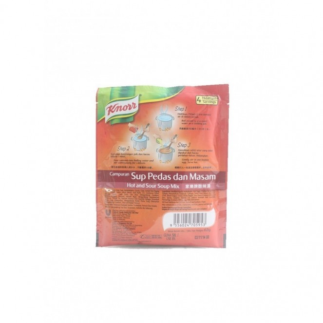 Knorr Hot & Sour Soup Mix 62g