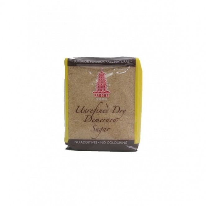 Pagoda Unrefined Dry Demerara Sugar 500g