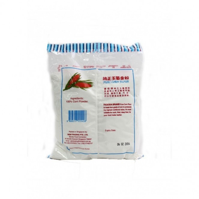 Pagoda Brand Pure Corn Flour 400g