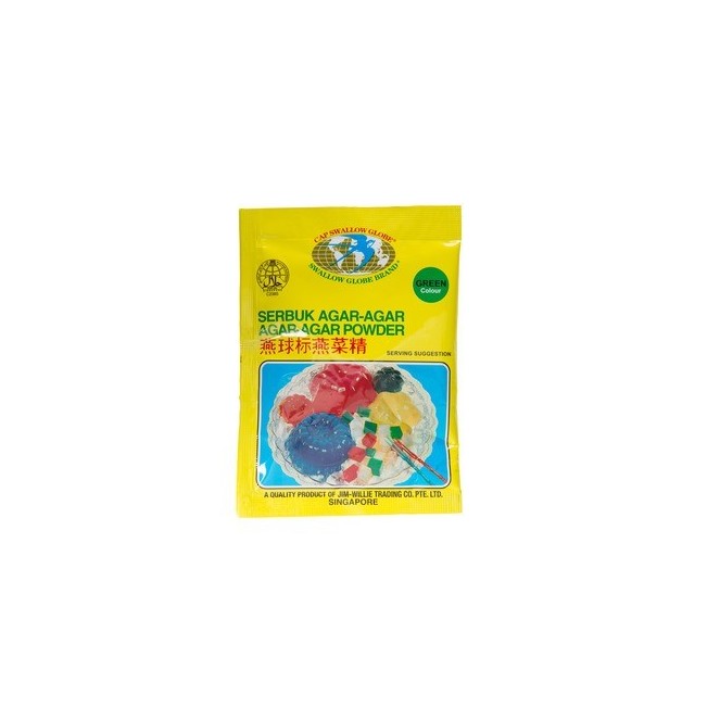 Serbuk Agar-Agar Powder Green 10g
