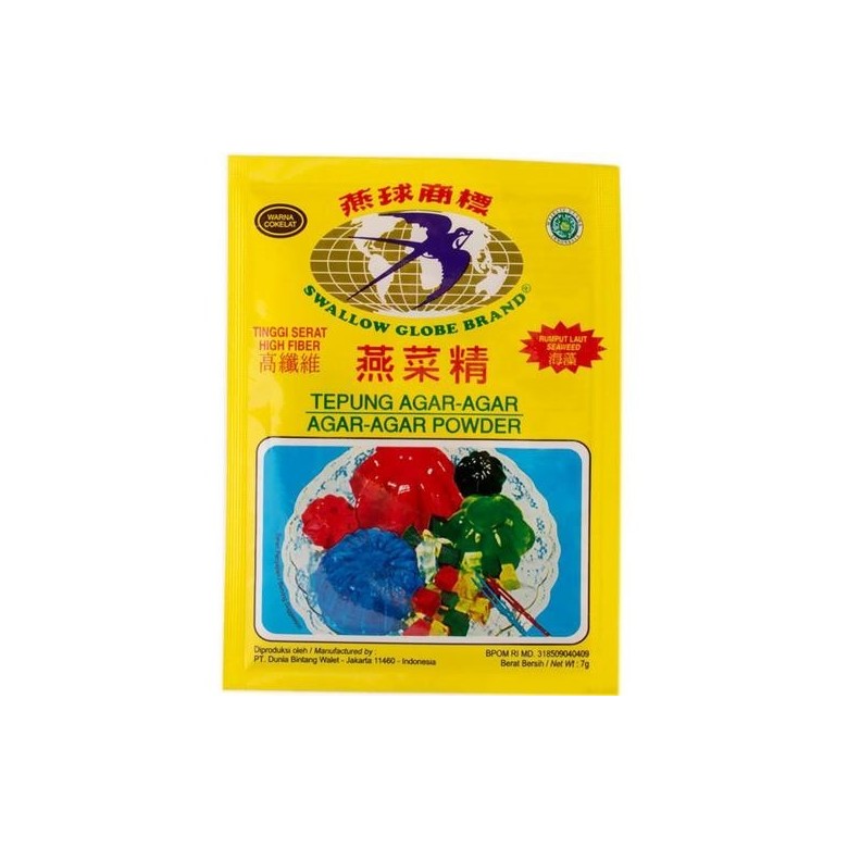 Serbuk Agar-Agar Powder Red 10g