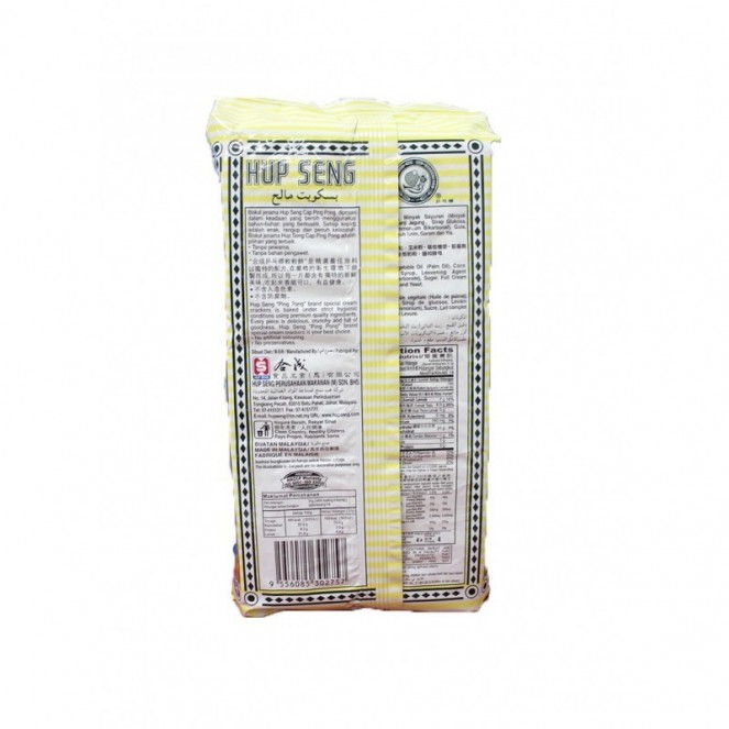 Hup Seng Cream Crackers 428g