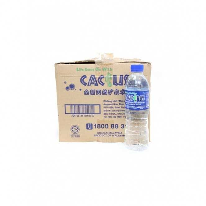 Cactus Mineral Water 24x500ml