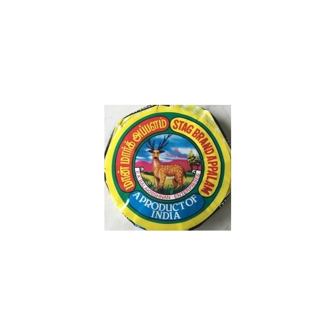 STAG BRAND APPALAM 60G