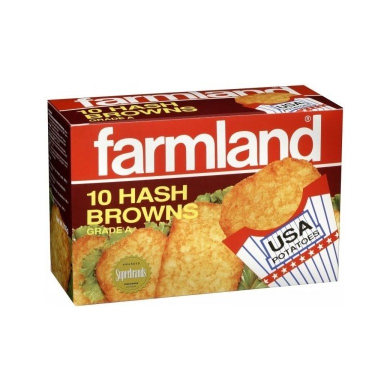 Farmland 10 Hash Browns Grade A 700g