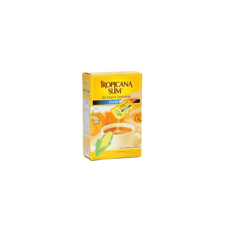 Tropicana Slim Sweetener Diabtx 50 Sachet 100g