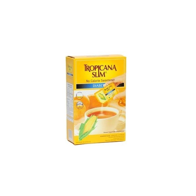 Tropicana Slim Sweetener Diabtx 50 Sachet 100g