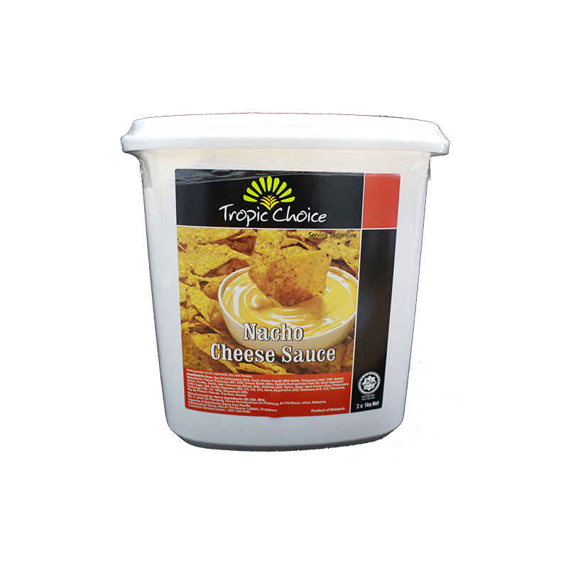 Buy Tropic Choice Nacho Cheese Sauce 3kg x 1kg | SuzyAmeer Online
