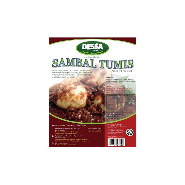 Dessa Sambal Tumis 200g