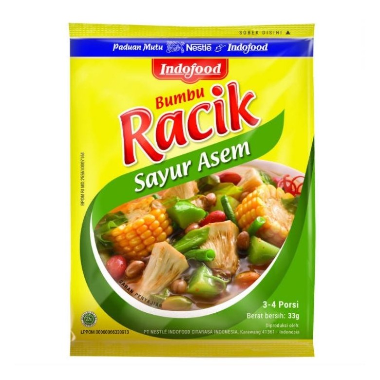 Indofood Bumbu Racik Sayur Asem 33gX5s