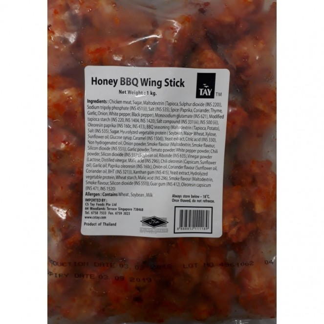 Tay Honey Bbq Wing Stick 1kg