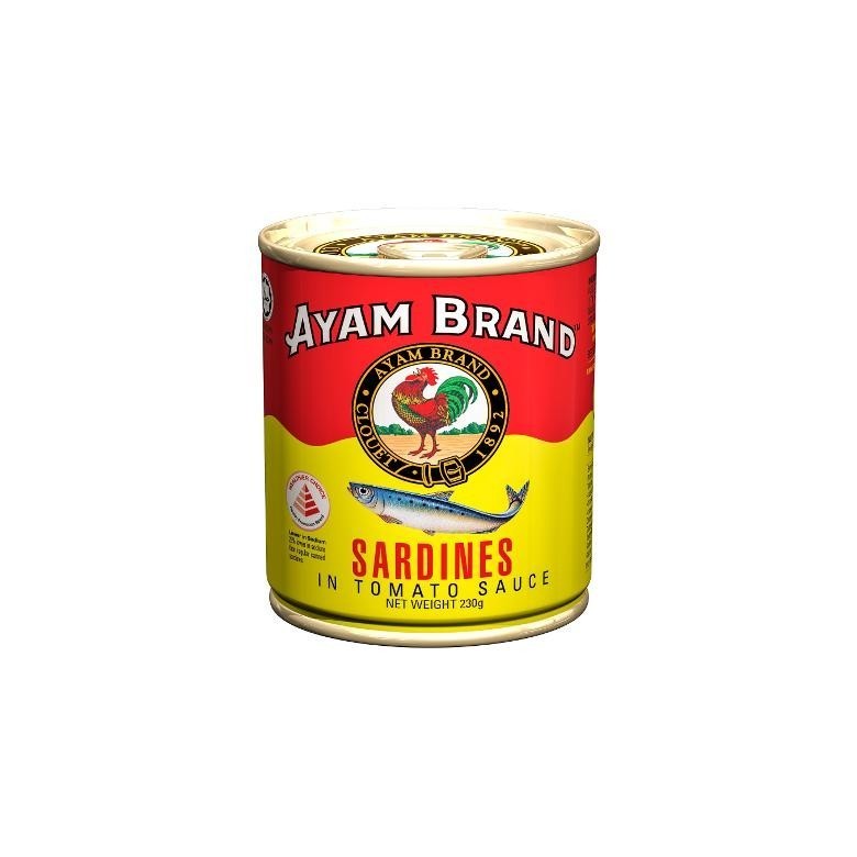 Ayam Brand Sardine In Tomato sauce 230g