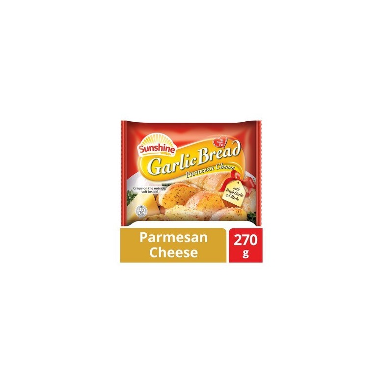Sunshine Garlic Bread Parmesan Cheese 270g