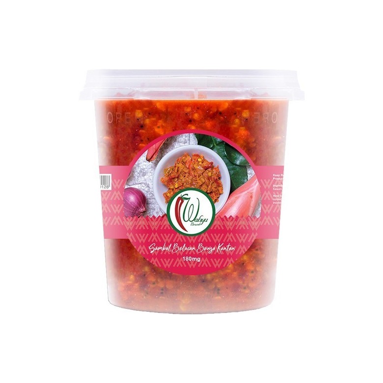 WAHYU SAMBAL BELACAN BUNGA KANTAN