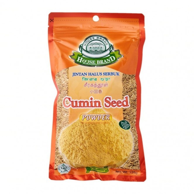 HOUSE BRAND CUMIN SEED POWDER 125G